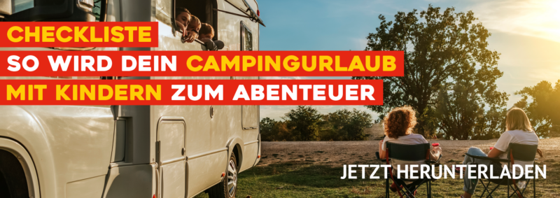Camping-Checkliste: Erstausstattung Wohnwagen & Wohnmobil