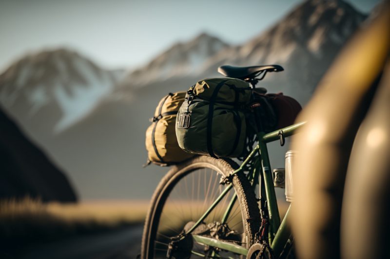 bike cycle trip bag packing © Potera