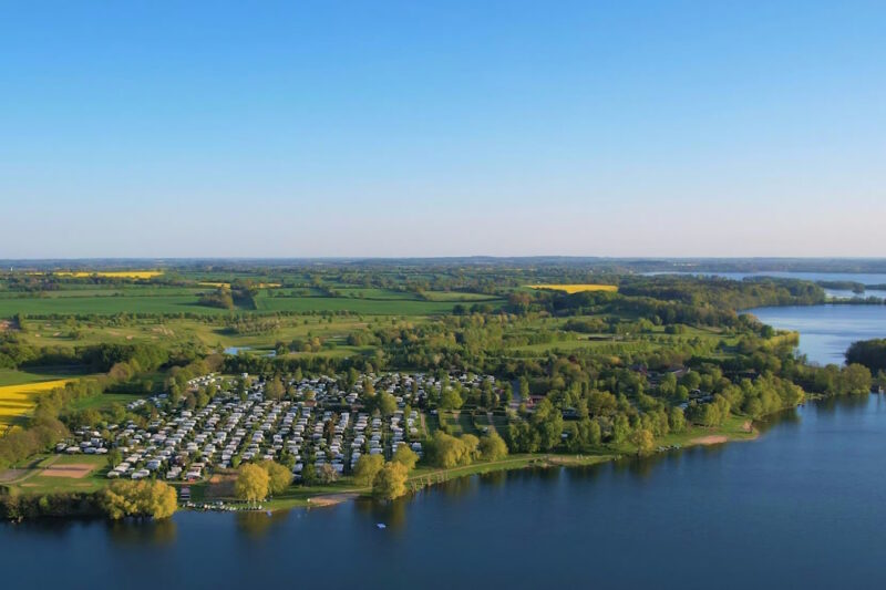 Campingpark Augstfelde mit Blick