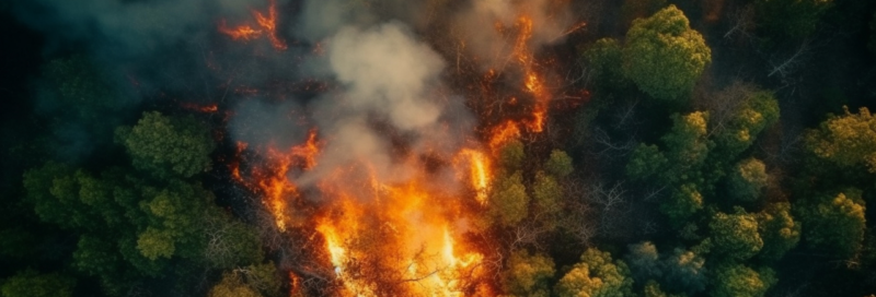 Aktuelle Naturkatastrophen: Liste und Überblick für Camper - Waldbrand