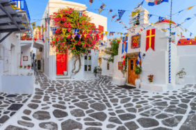 Fähre von Piräus nach Mykonos