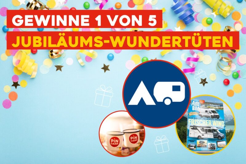 Jubiläumsgewinnspiel Camping Fails