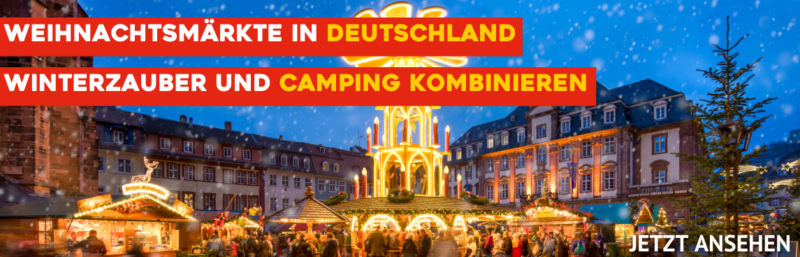weihnachtsmarkt deutschland - weihnachten und camping