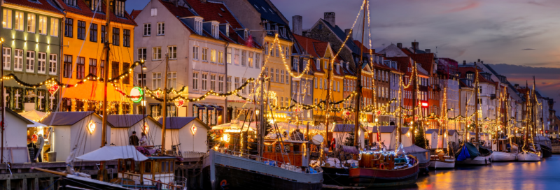 Weihnachtsmarkt in Kopenhagen