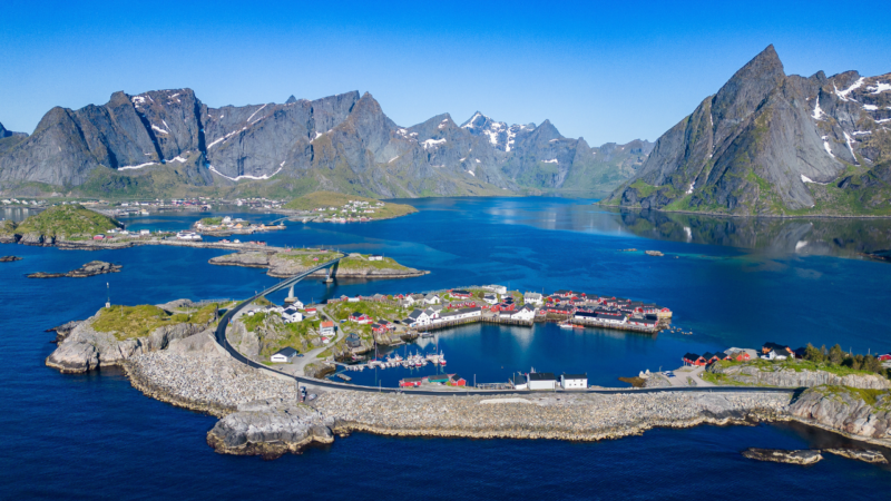 auf der großen panoramaroute von oslo bis zum polarkreis - lofoten