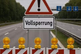 Unfall auf der A5: Sperrung und Stau zwischen Bühl und Achern durch Wohnmobile