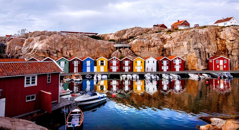 Hafen von Smögen