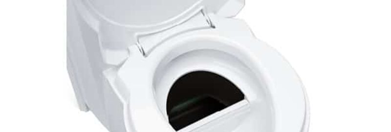Thetford Trenntoiletten mit offenem Deckel