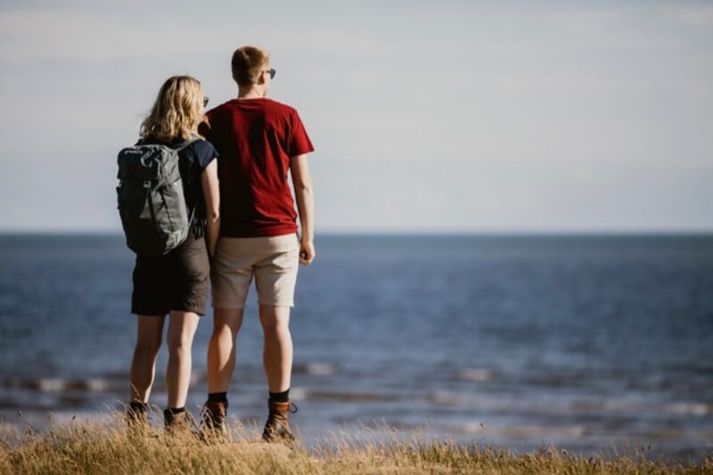 Wandern am Meer Foto Alexander Hall