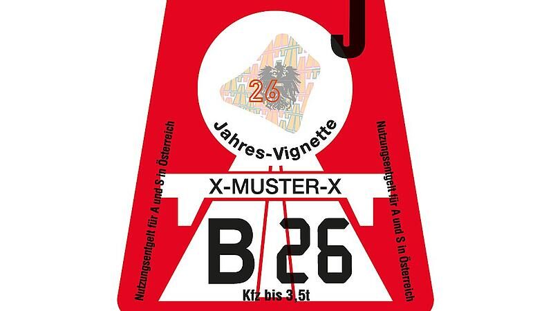 Vignette Österreich 2026