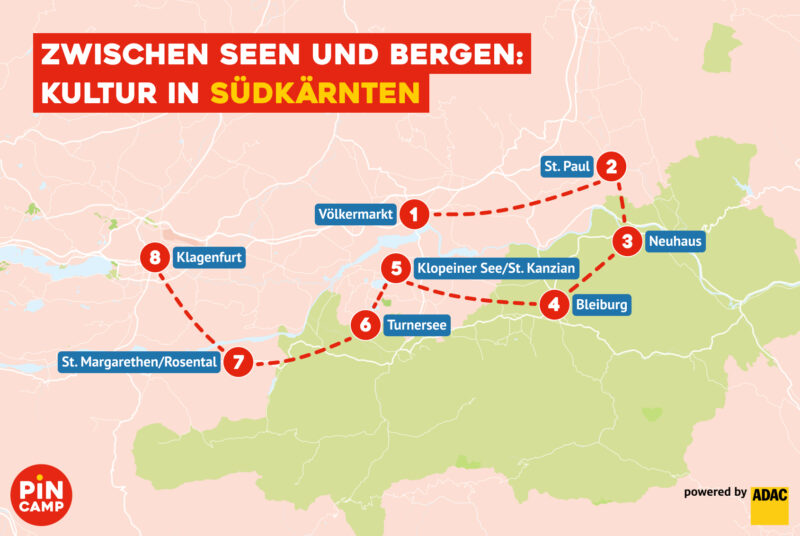 Kulturreise durch Südkärnten