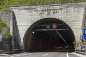 Gotthard Tunnel: Verkehrsknotenpunkt mit regelmäßigen Sperrungen