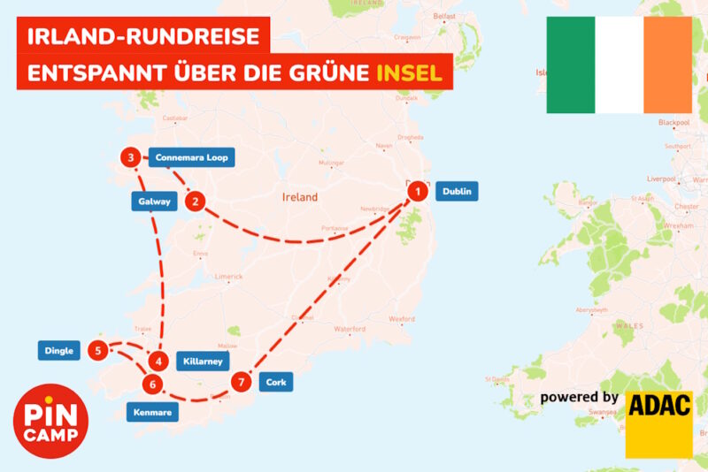 Rundreise Irland mit dem Bus