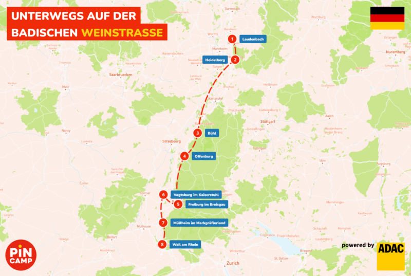 Roadtrip Badische Weinstraße