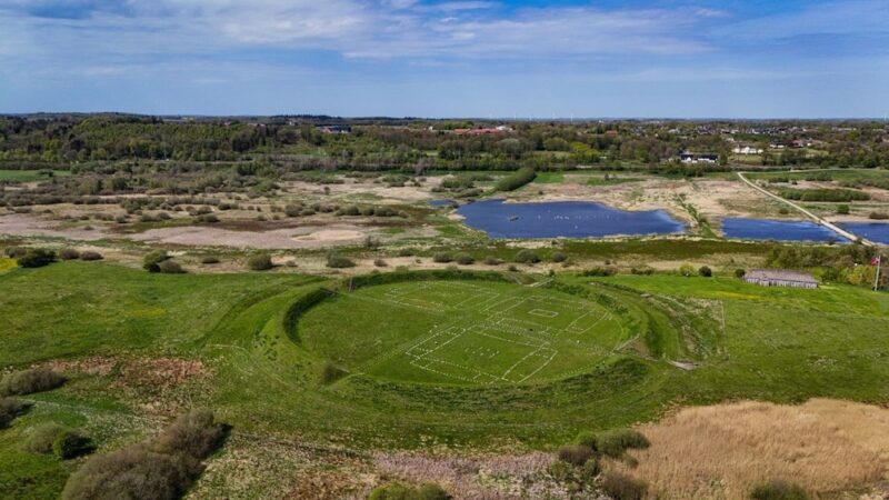 Fyrkat Ringborg, UNESCO Verdensarv. Foto Destination Himmerland