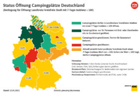 Start der Campingsaison in Deutschland: Hier ist noch etwas frei