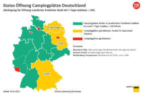 Camping zu Pfingsten: Ansturm auf die letzten freien Plätze