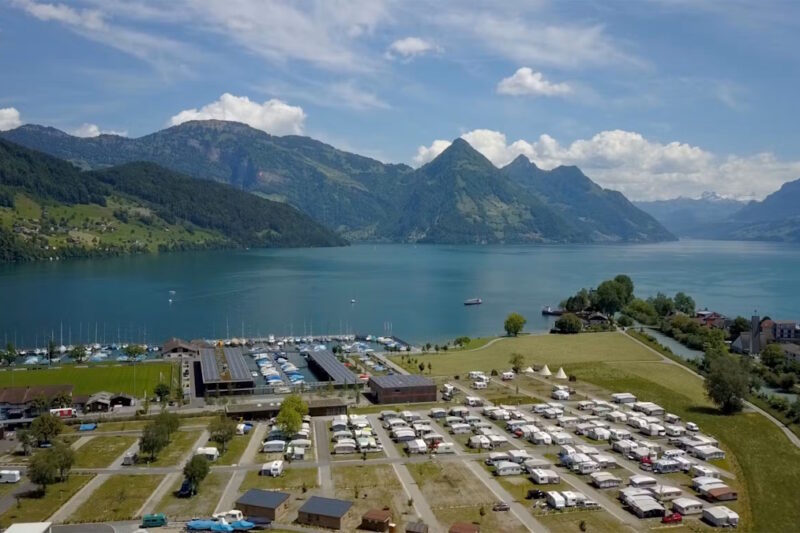 4. Platz: TCS Camping Buochs Vierwaldstättersee