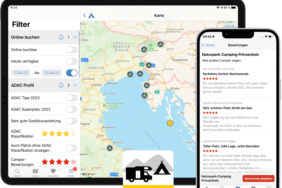 ADAC Camping- und Stellplatzführer App 2023 ab sofort erhältlich